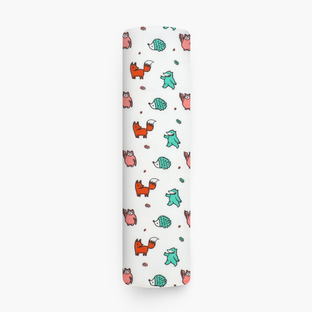 Woodlander - Muslin 3 layer Blankets for babies