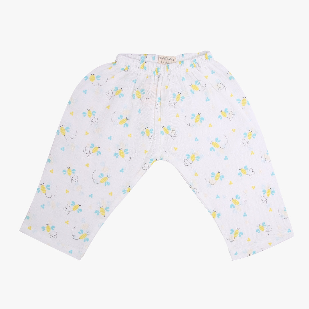 Buzzing Bee - Muslin Sleep Suit Girls