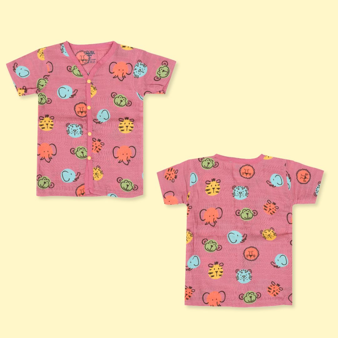 Bloom In The Wild (Pack of 3) - Muslin Sleep Suit for babies and kids