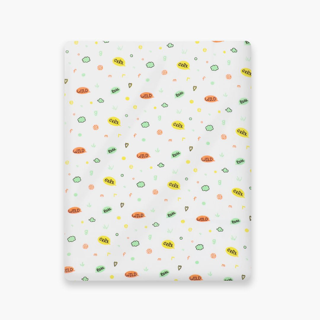 Doodle Dance - Muslin 3 layer Blankets for babies