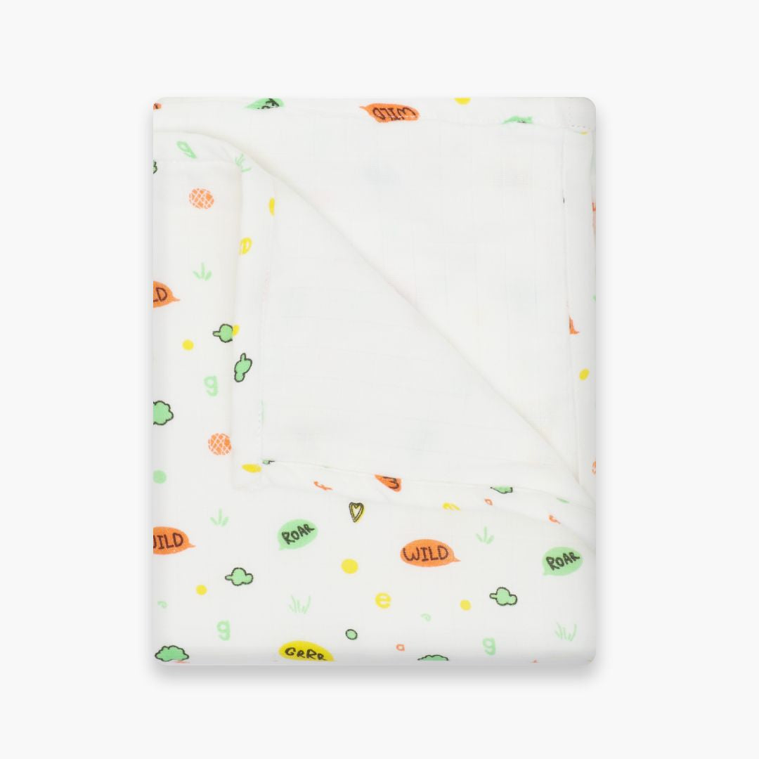 Woodlander - Muslin 3 layer Blankets for babies