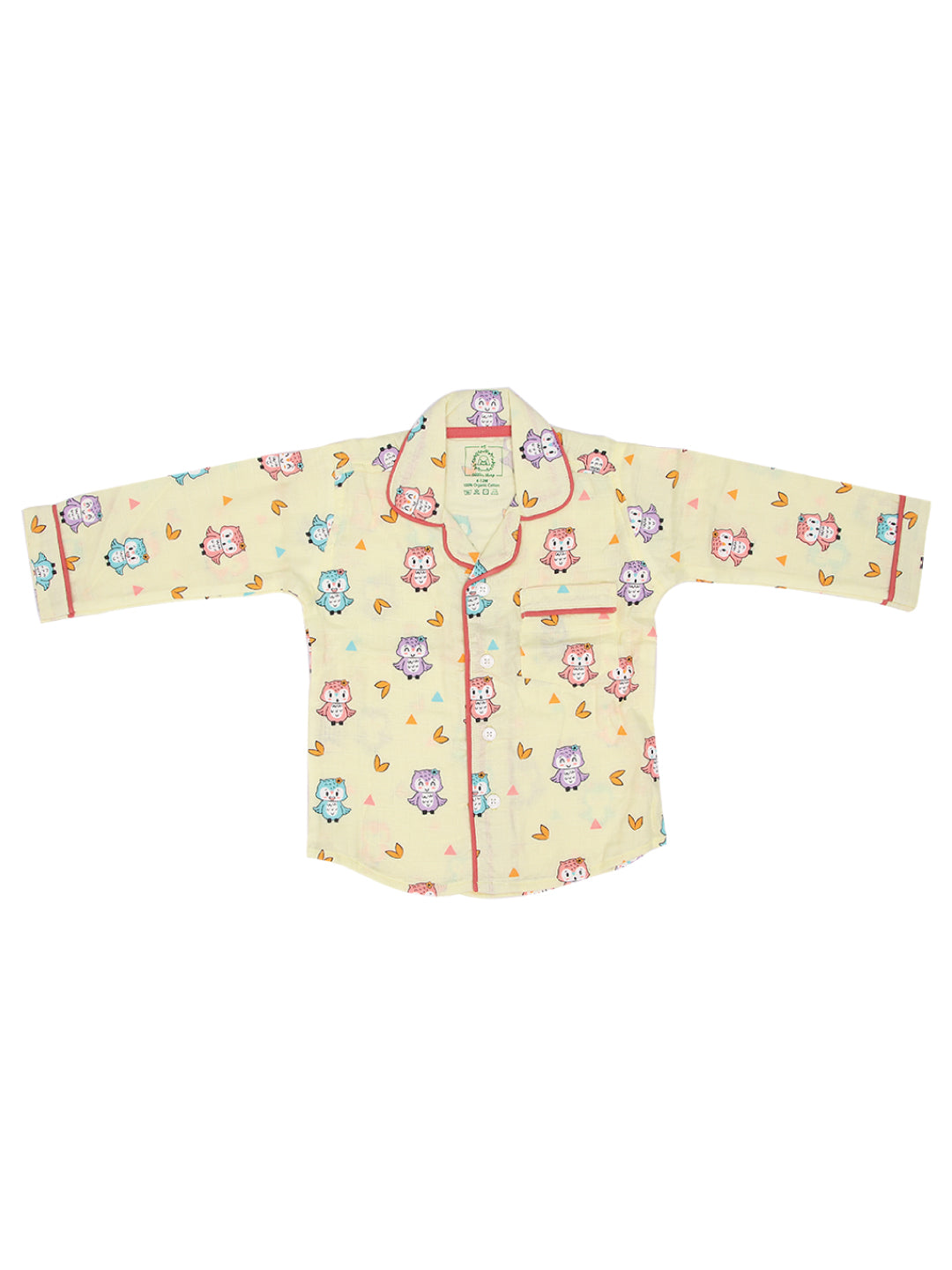 Five Friends Pajamas (Pack of 5) - Muslin Full Sleeve Sleep Suit for babies and kids (Unisex)