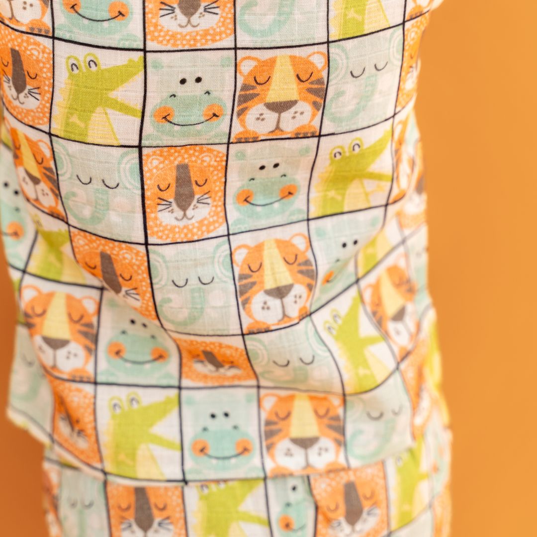 Spring Whispers - Muslin Jabla and Shorts for Babies and Toddlers