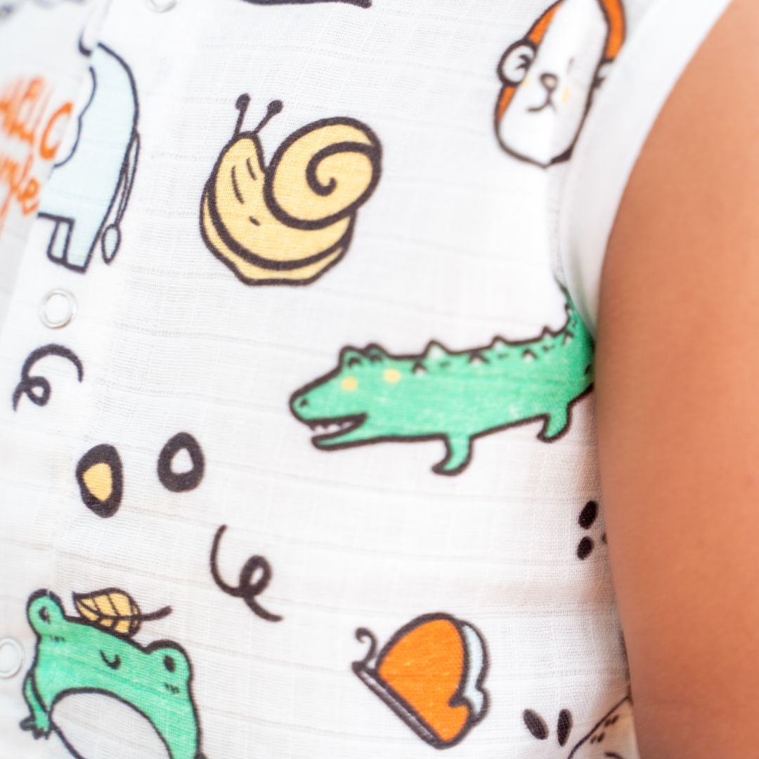 Toucan Punch - Muslin Jabla and Shorts for Babies and Toddlers