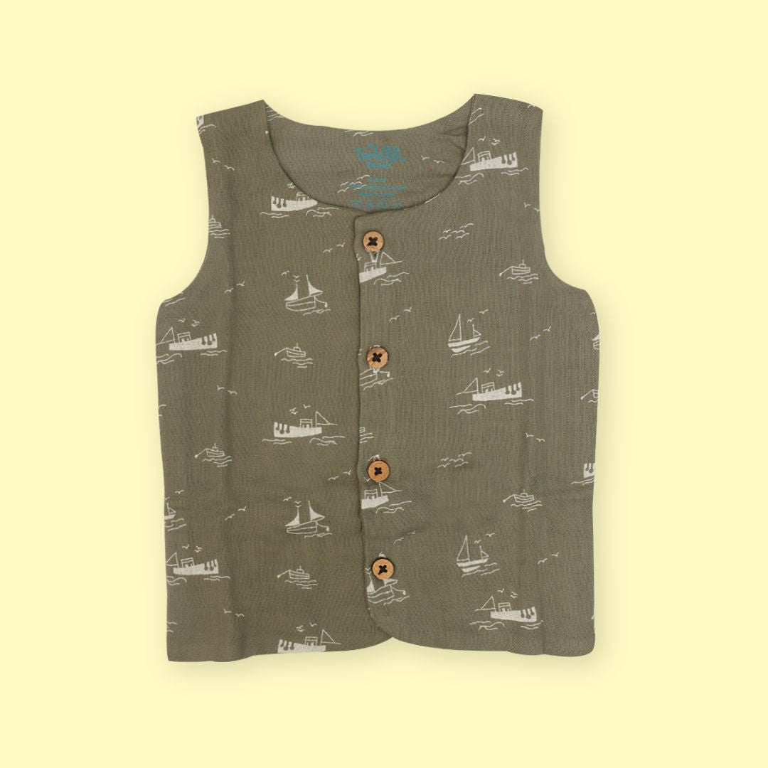 Harvest Ride - Muslin Jabla and Shorts for Babies and Toddlers