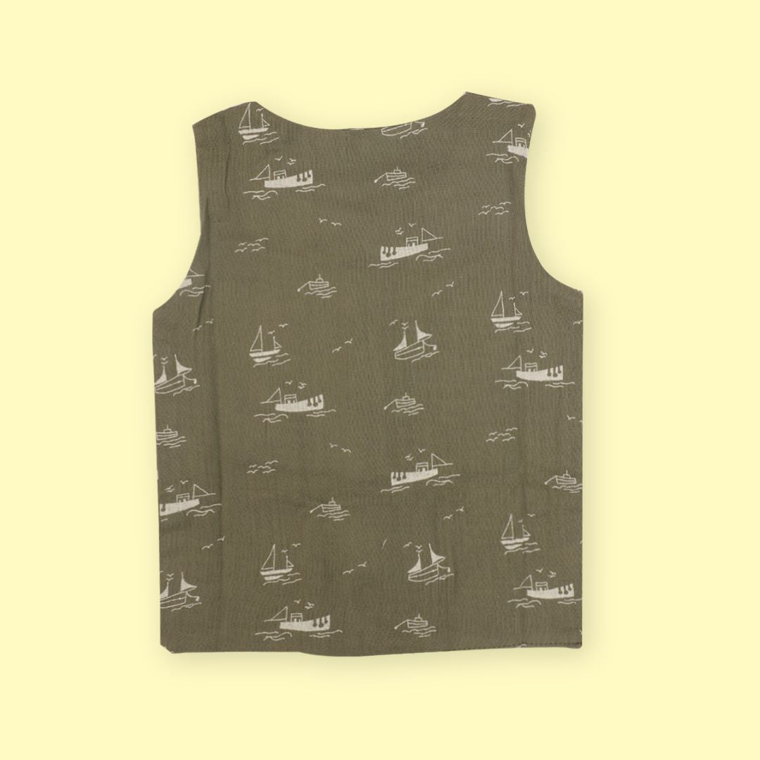 Captain Crew - Muslin Jabla and Shorts for Babies and Toddlers