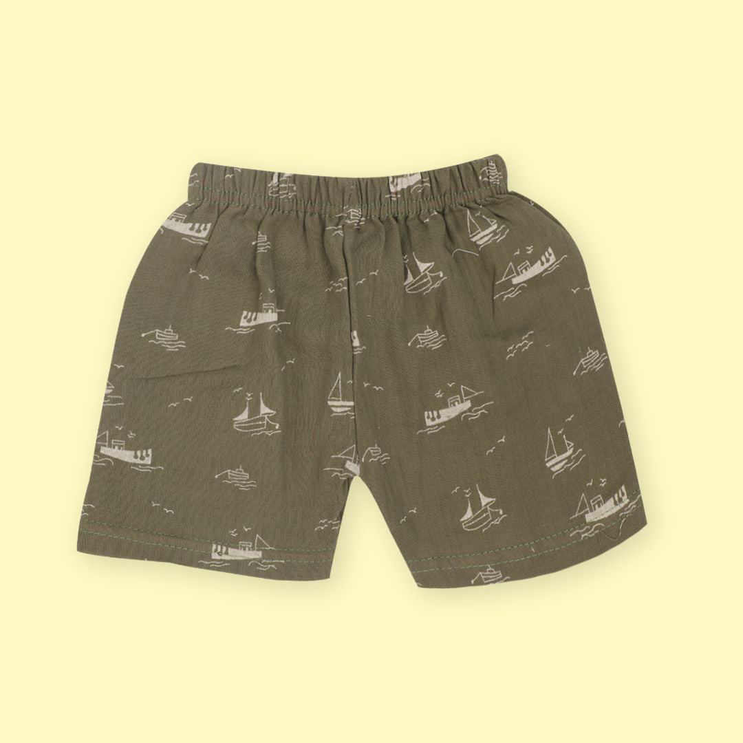 Harvest Ride - Muslin Jabla and Shorts for Babies and Toddlers