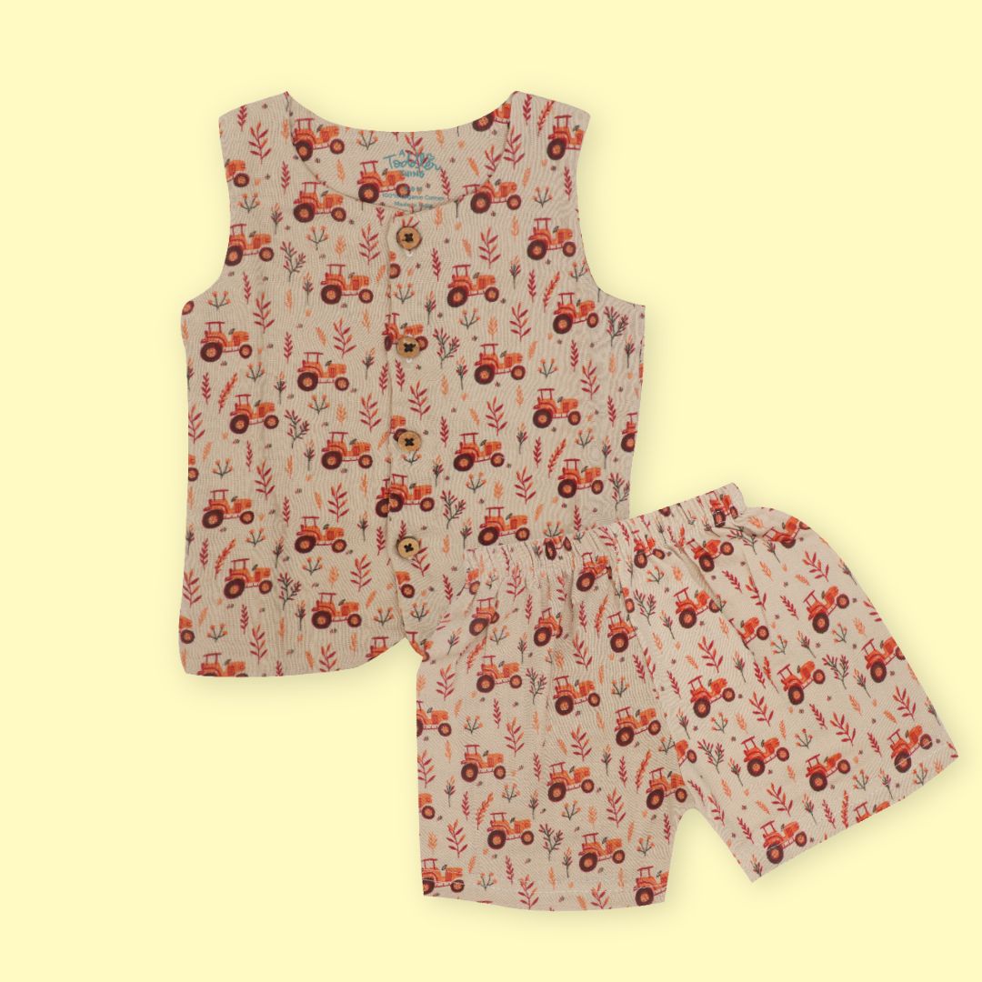 Harvest Ride - Muslin Jabla and Shorts for Babies and Toddlers