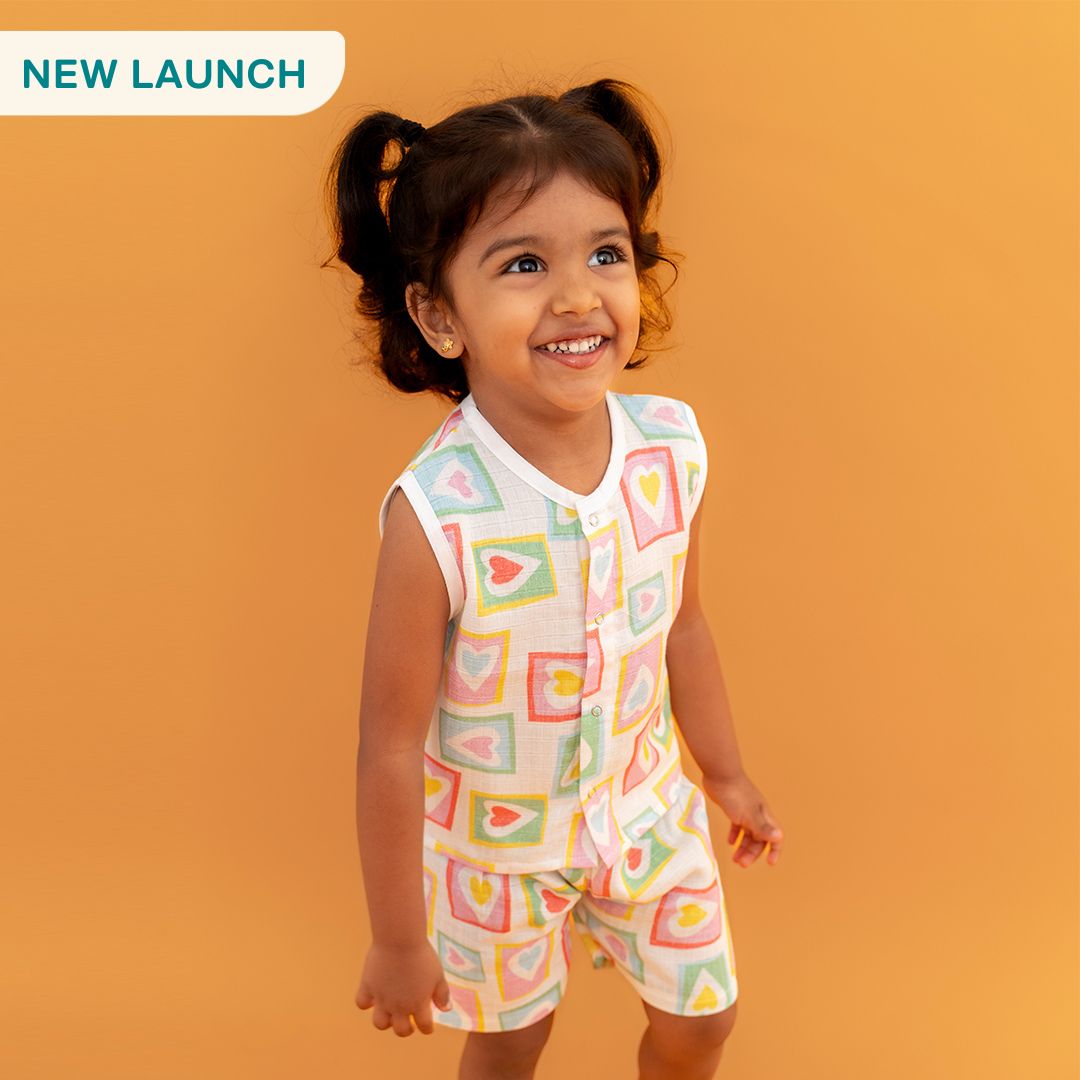 Hello Jungle - Muslin Jabla and Shorts for Babies and Toddlers