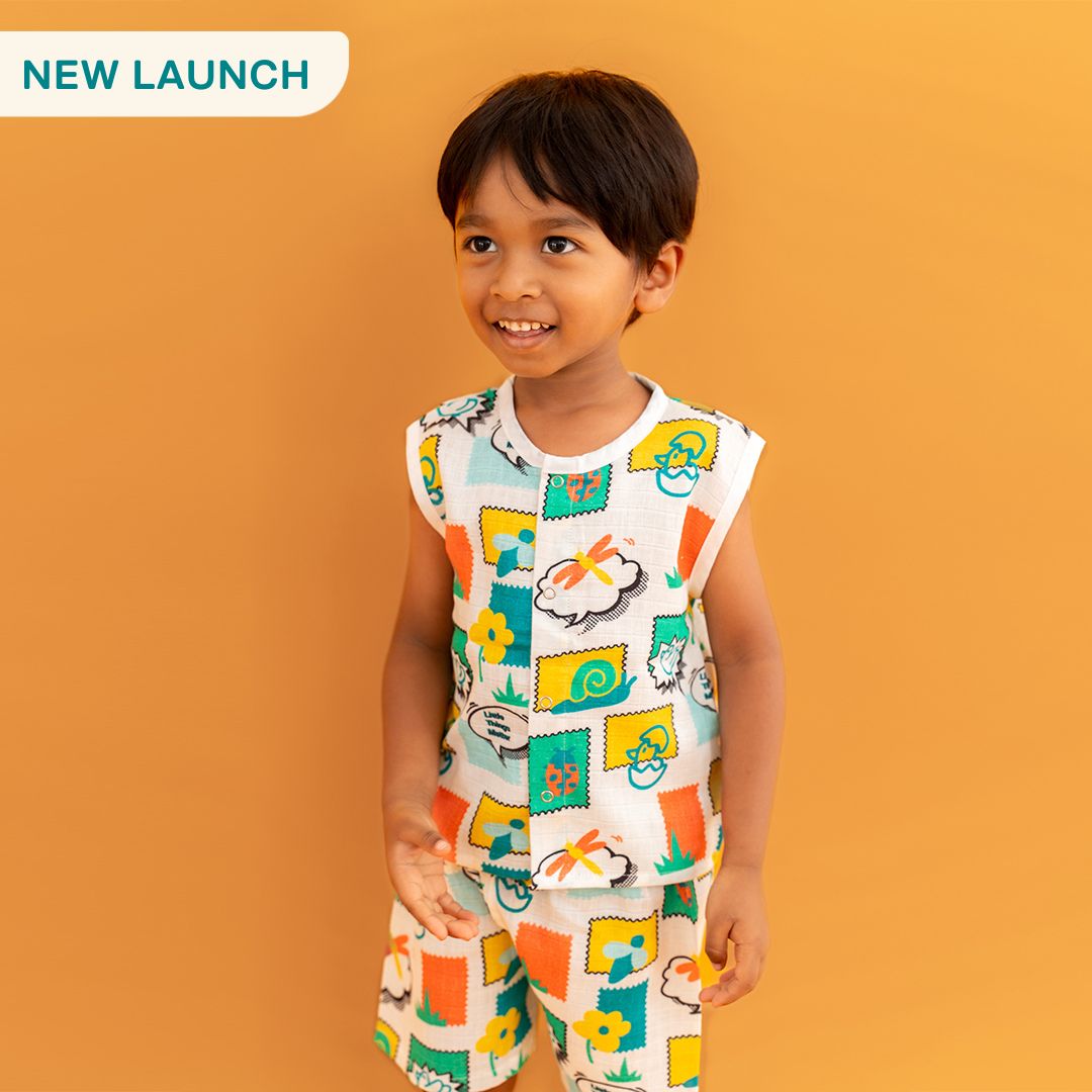 Ikatlings - Muslin Jabla and Shorts for Babies and Toddlers