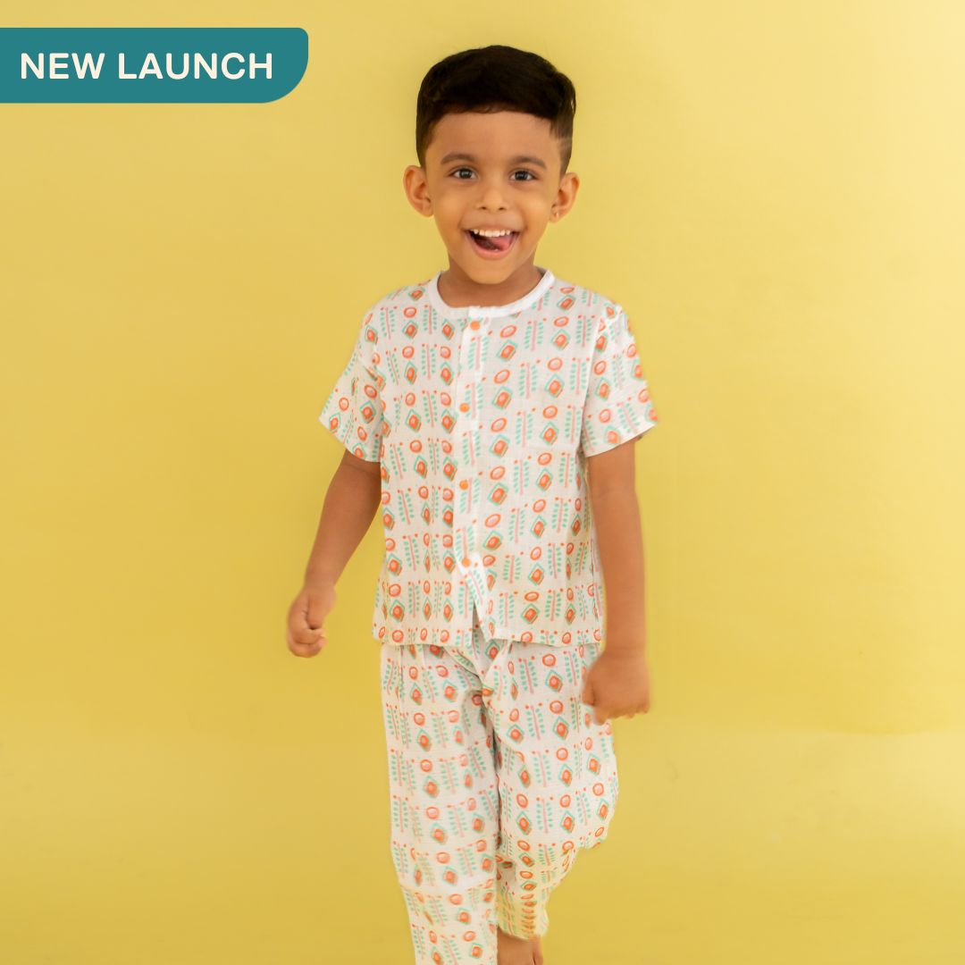 Toucan Punch - Muslin Sleep Suit for babies and kids (Unisex)