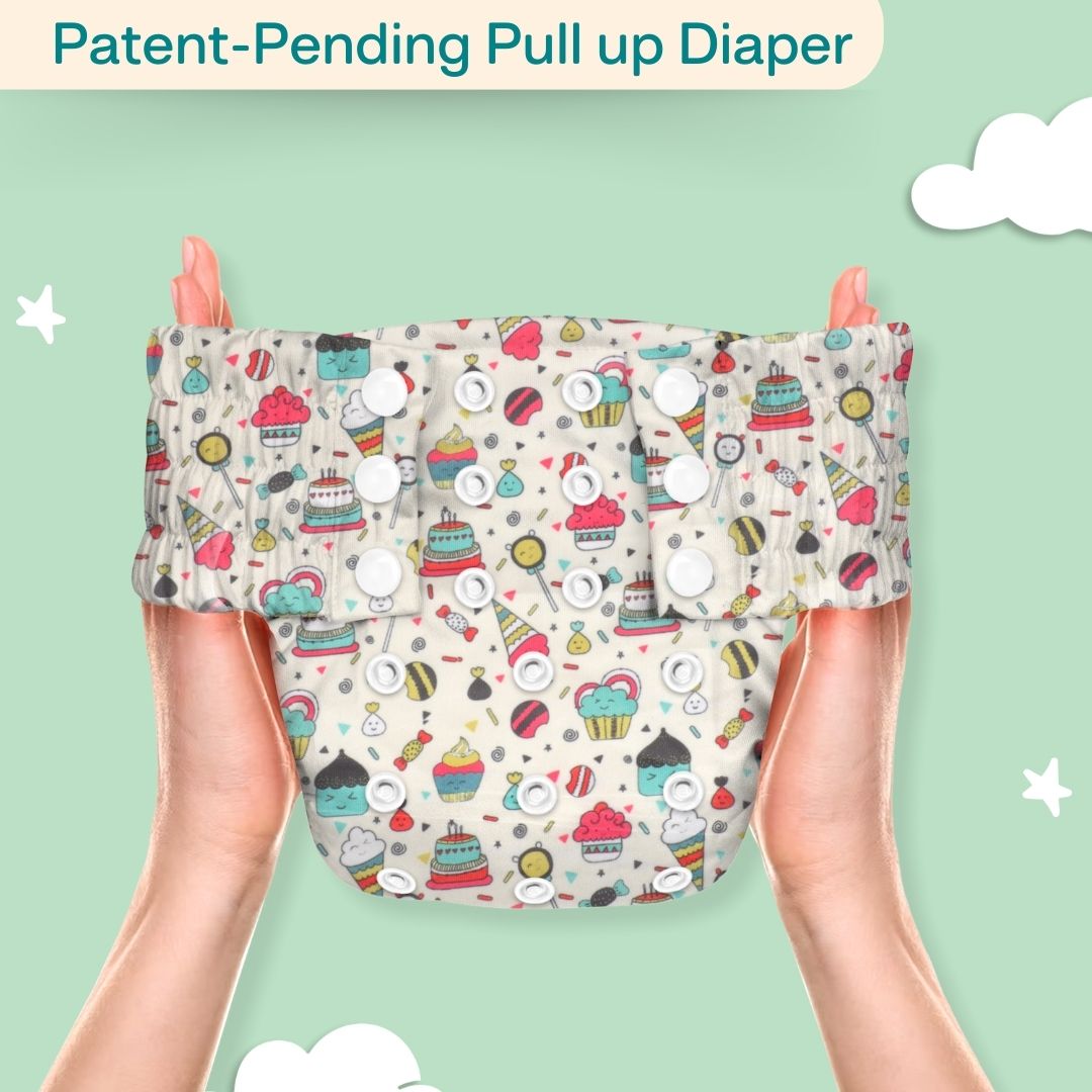 Peach on the bum - Ultra Diaper 2.0