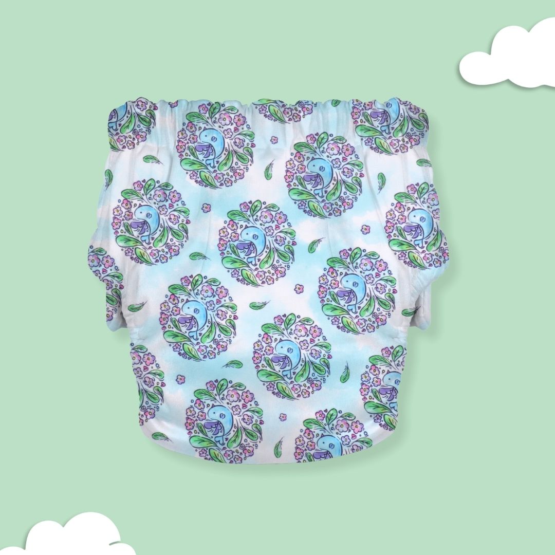 Ice Candy Newborn Cloth Diaper 2.0 with 1 cotton Insert (2 kg - 5 kg)