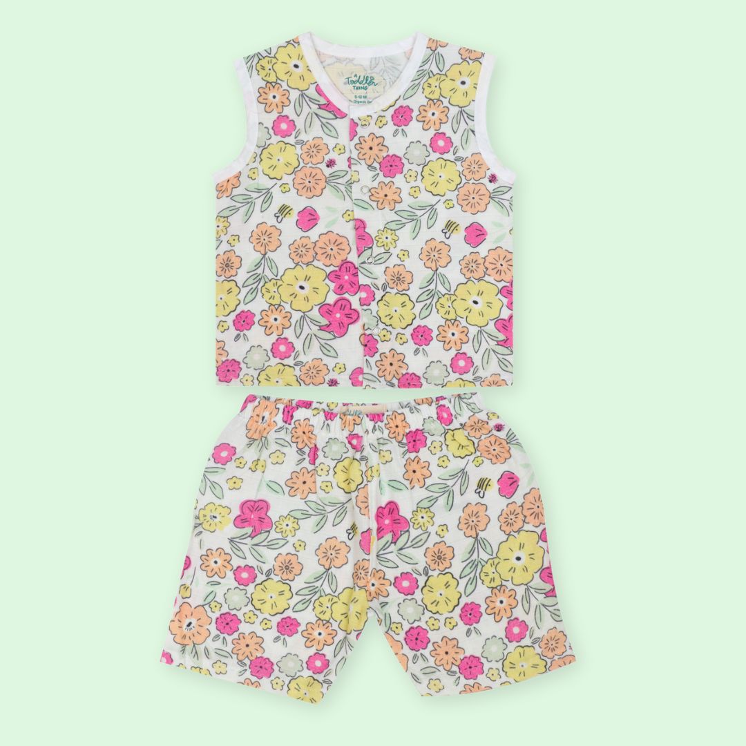 Toucan Punch - Muslin Jabla and Shorts for Babies and Toddlers