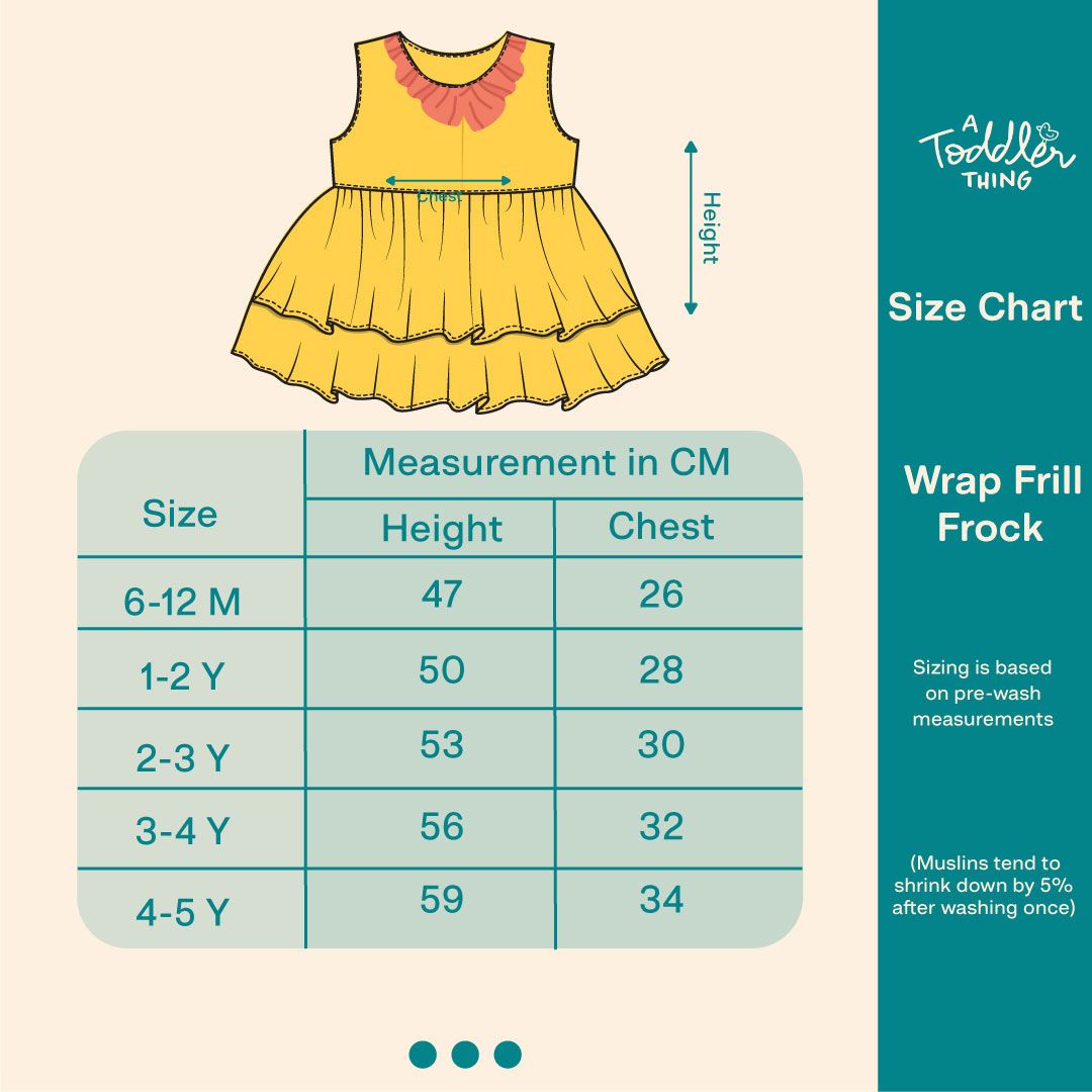 Stampscape - Mulmul Cotton Frill Frock