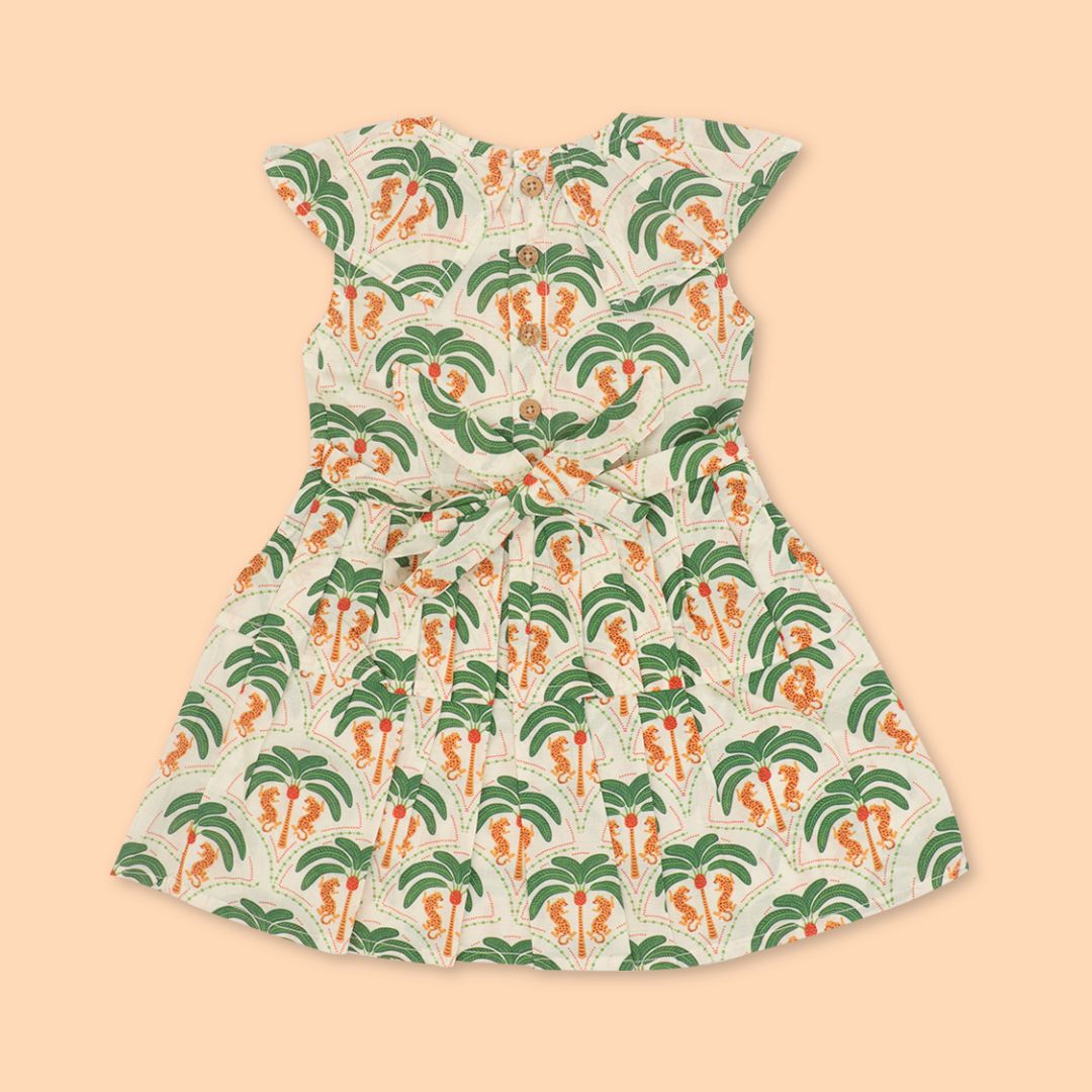 Stampscape - Mulmul Cotton Frill Frock