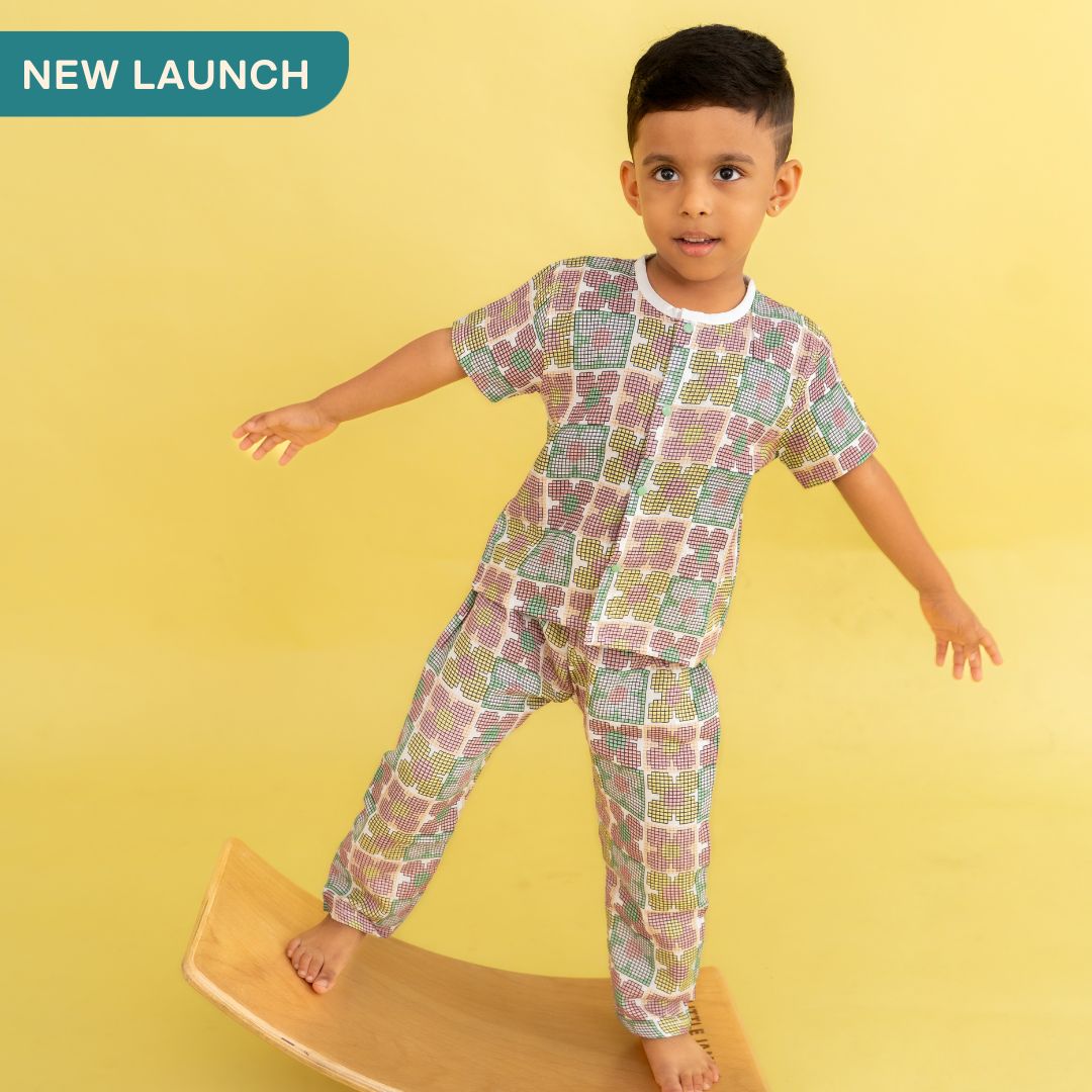 Ikatlings - Muslin Sleep Suit for babies and kids (Unisex)
