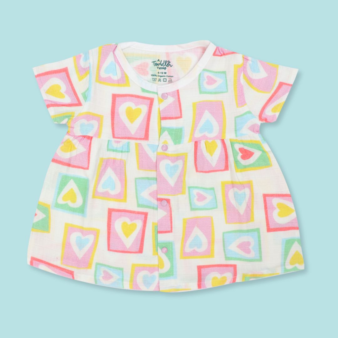 Box Of Love - Muslin Button Frock