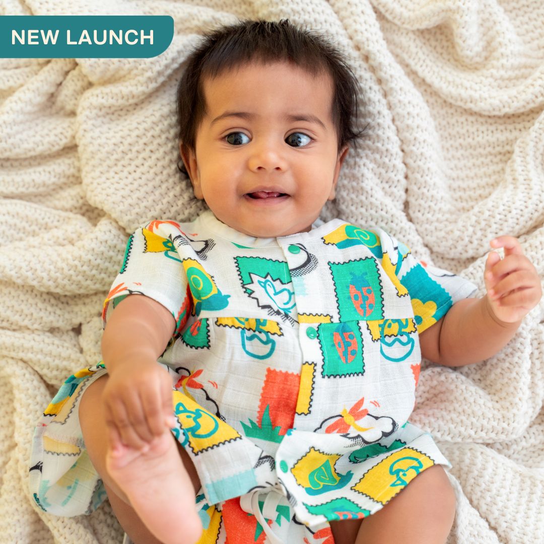 Box Of Love - Muslin Button Frock