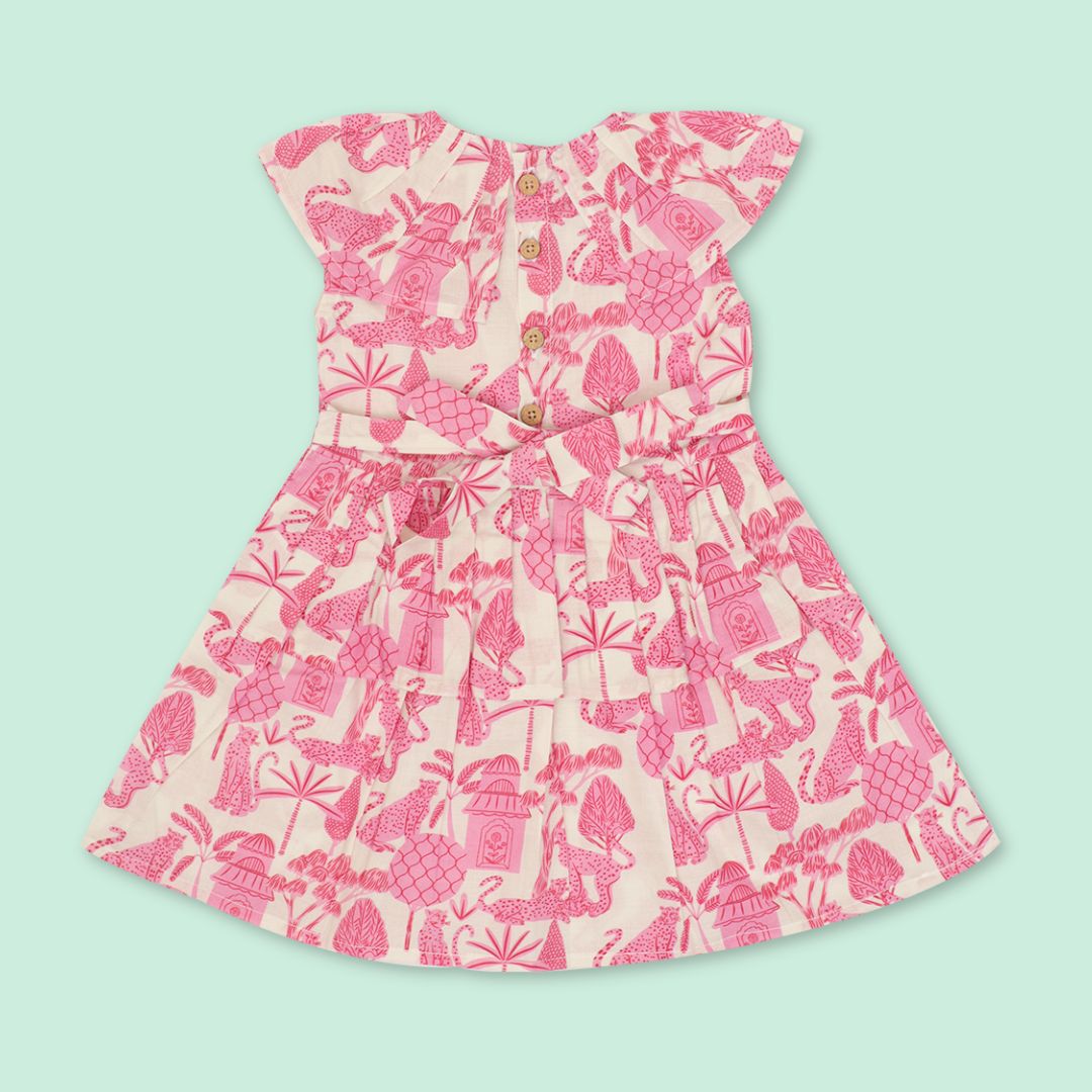 Stampscape - Mulmul Cotton Frill Frock