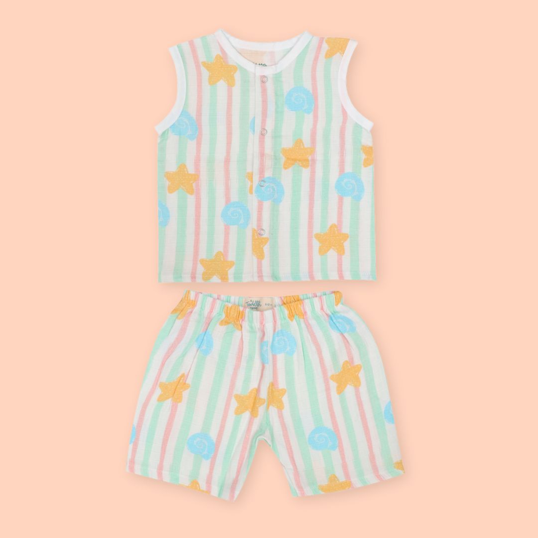 Toddler Tales- Muslin Jabla and Shorts for Babies and Toddlers