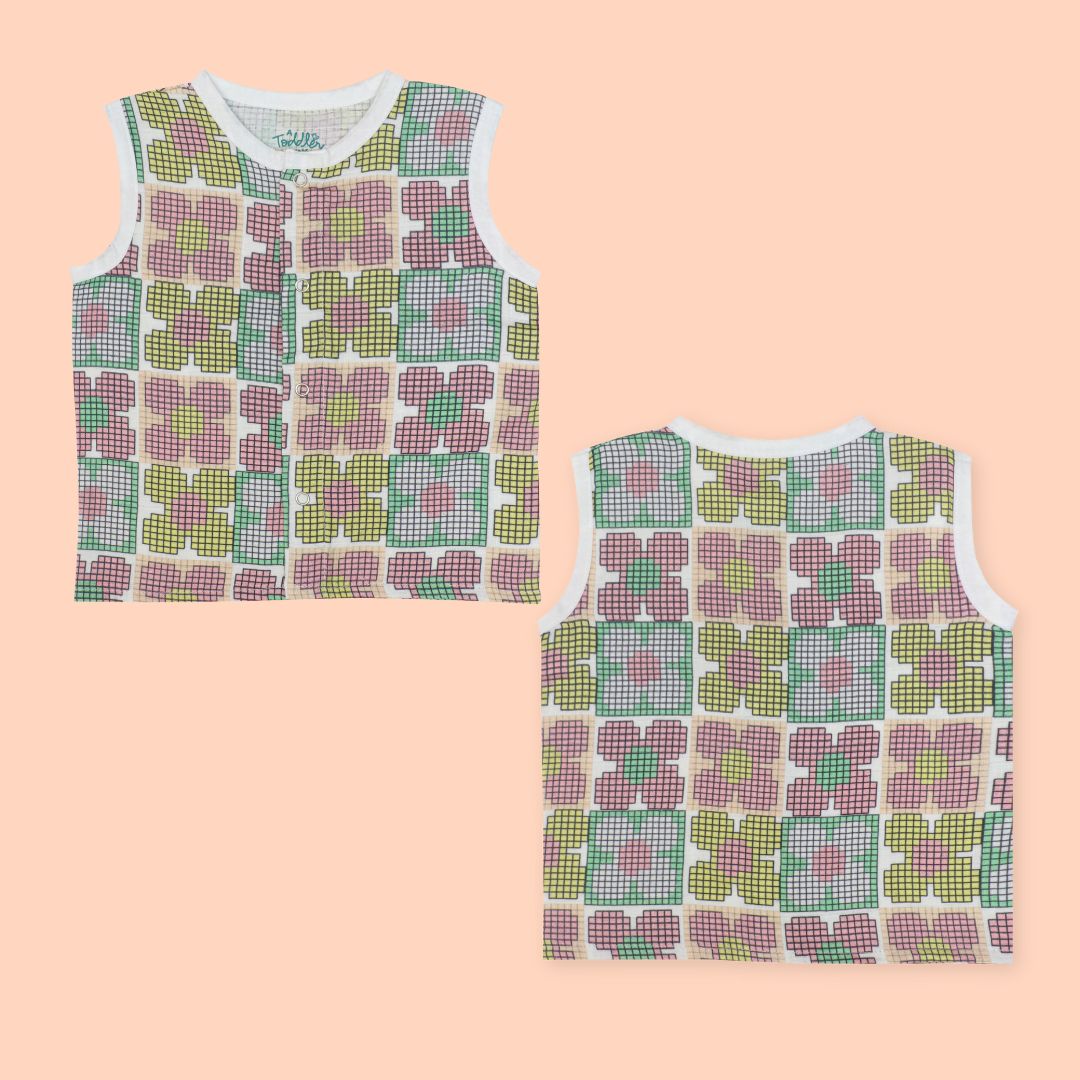 Special Edition - Muslin Jabla Button Type for Babies -  Combo Packs