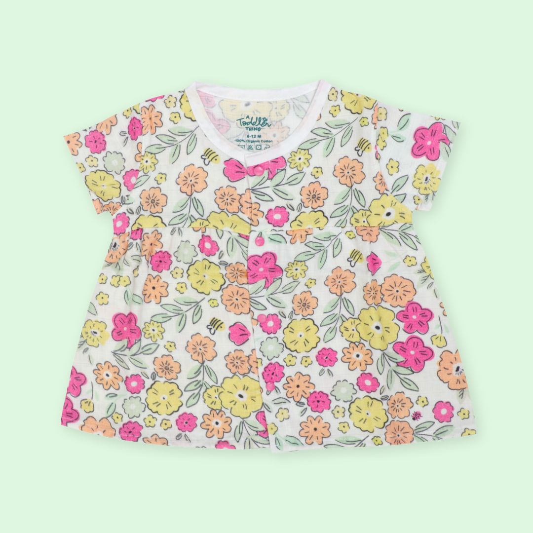 Box Of Love - Muslin Button Frock