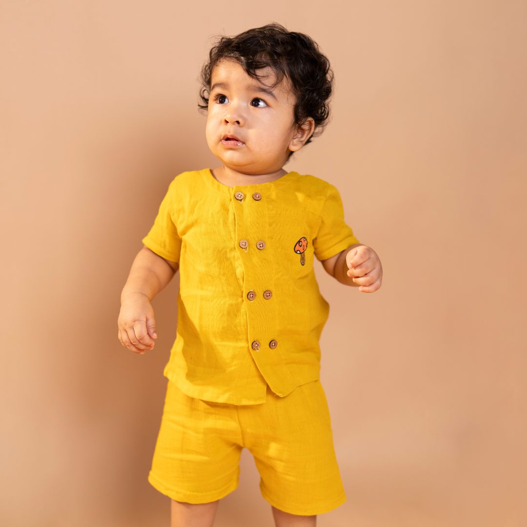 Cinnamon Wheels - Muslin Co-ord Set