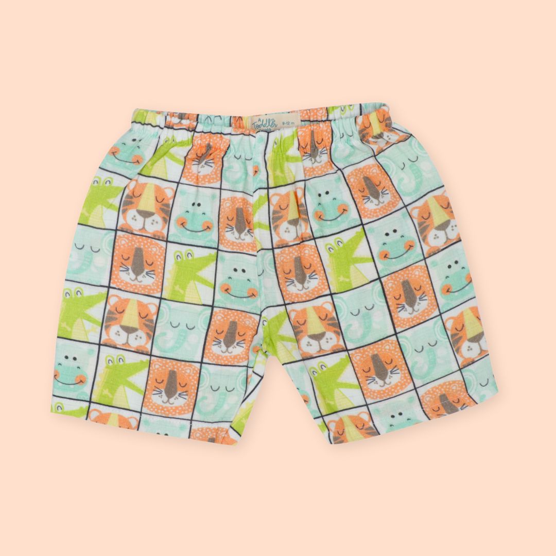 Hello Jungle - Muslin Jabla and Shorts for Babies and Toddlers