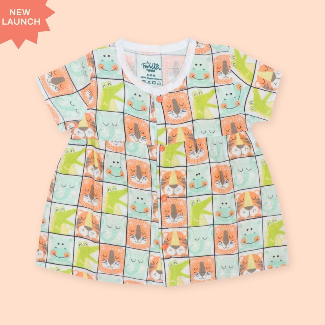 Box Of Love - Muslin Button Frock