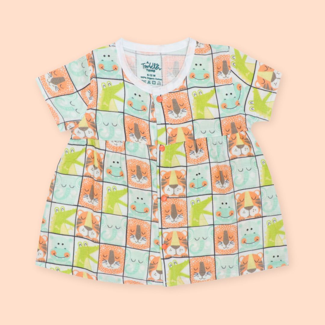 Box Of Love - Muslin Button Frock