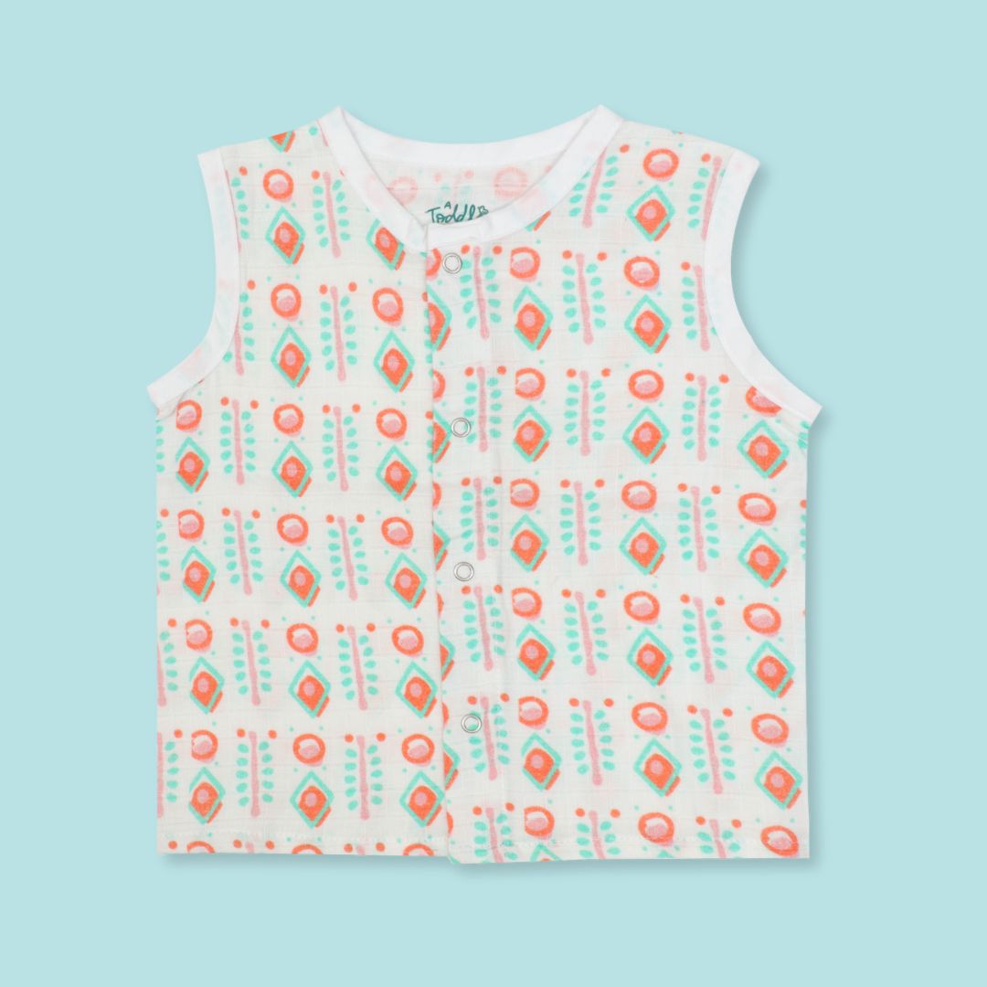 Spring Whispers - Muslin Jabla and Shorts for Babies and Toddlers