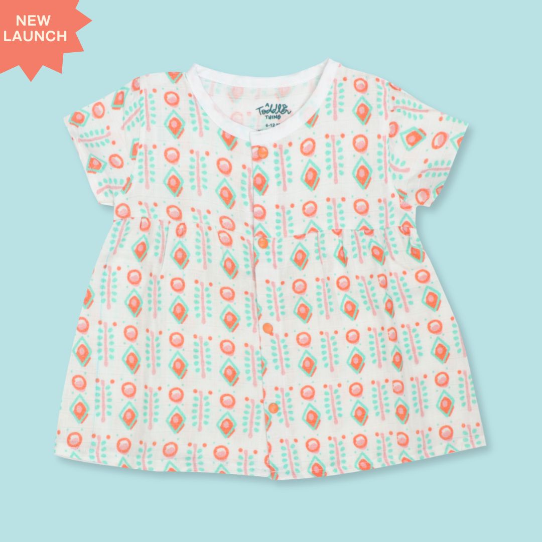 Box Of Love - Muslin Button Frock