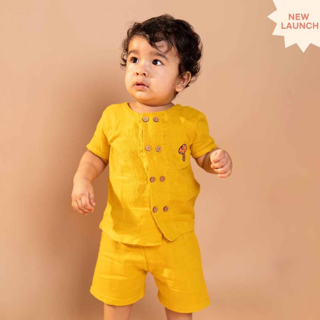 Cinnamon Wheels - Muslin Co-ord Set