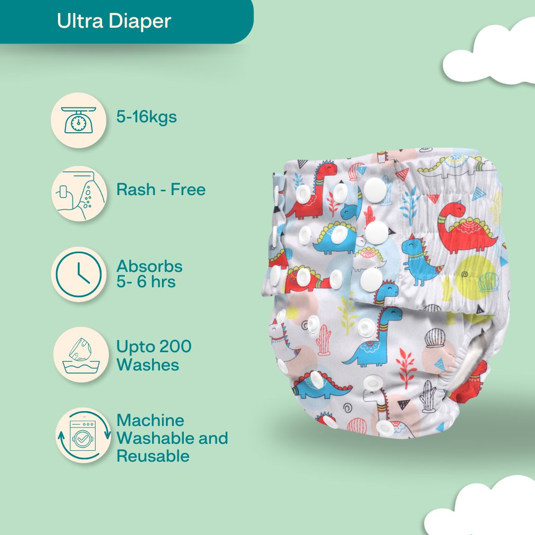 Peach on the bum - Ultra Diaper 2.0