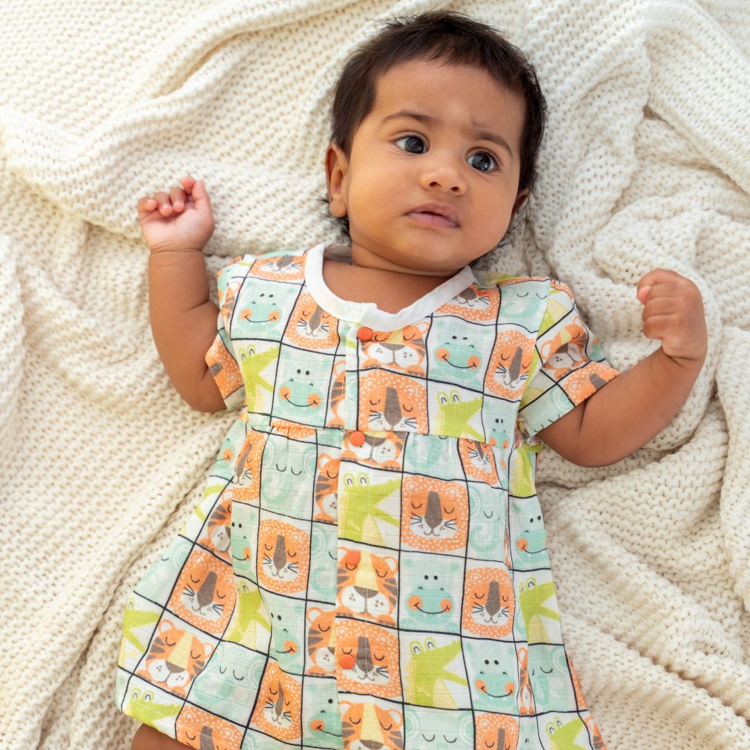 Box Of Love - Muslin Button Frock