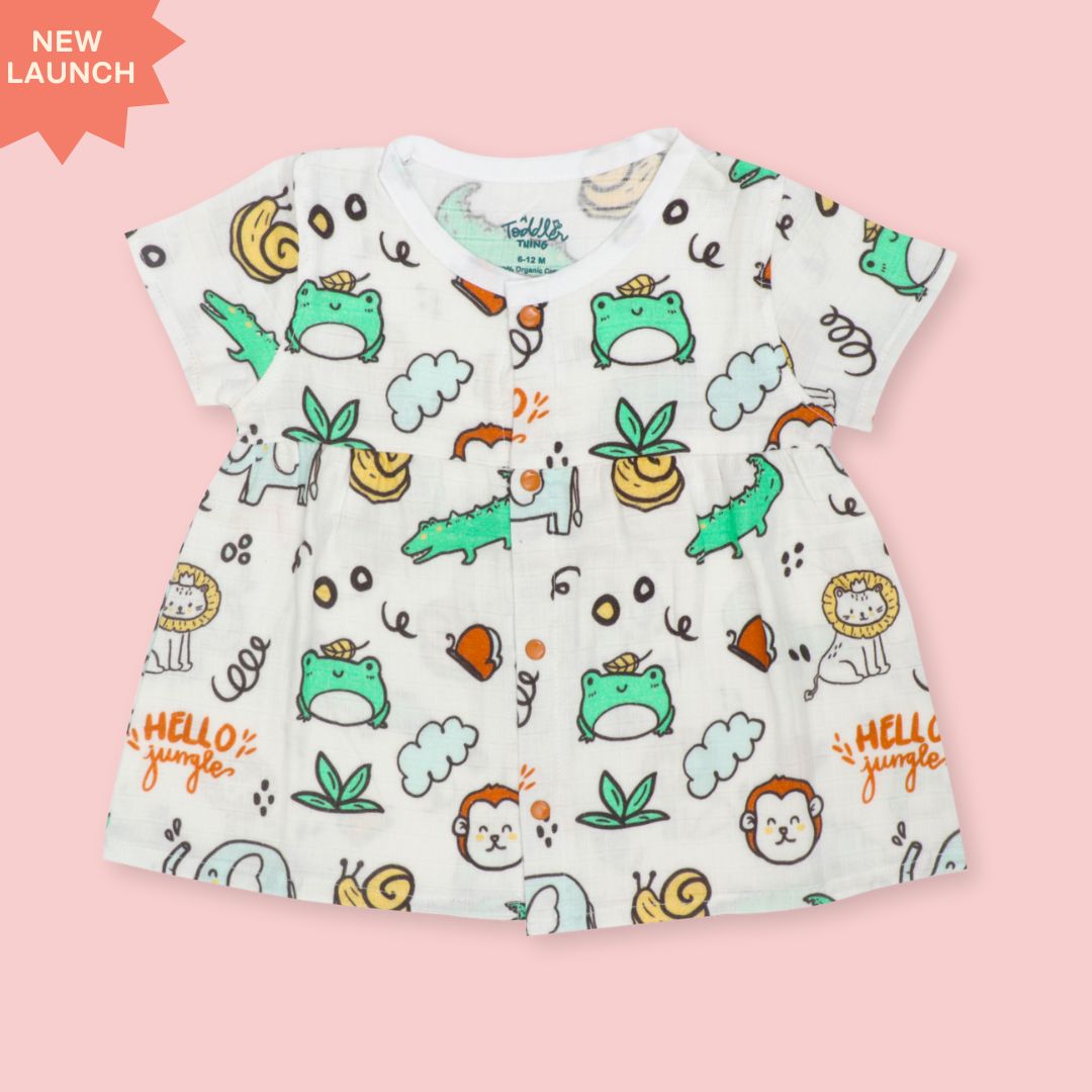 Box Of Love - Muslin Button Frock