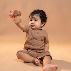 Cinnamon Wheels - Muslin Co-ord Set