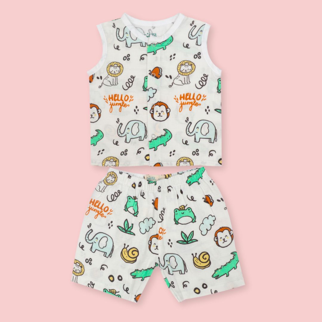 Ikatlings - Muslin Jabla and Shorts for Babies and Toddlers