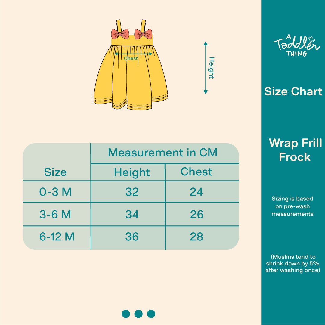 Breezy Leaf - Mulmul Cotton Sleeveless Bow Frock