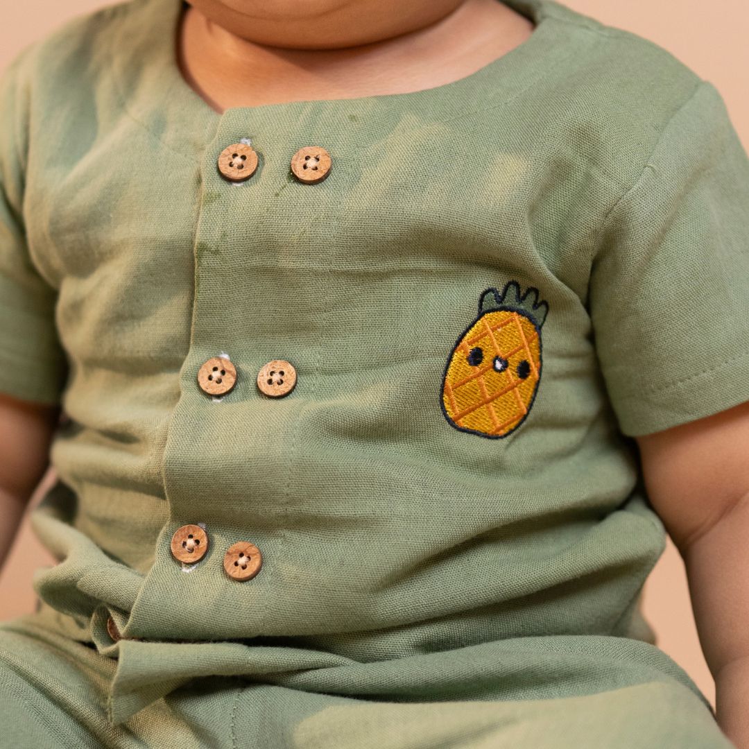 Cinnamon Wheels - Muslin Co-ord Set