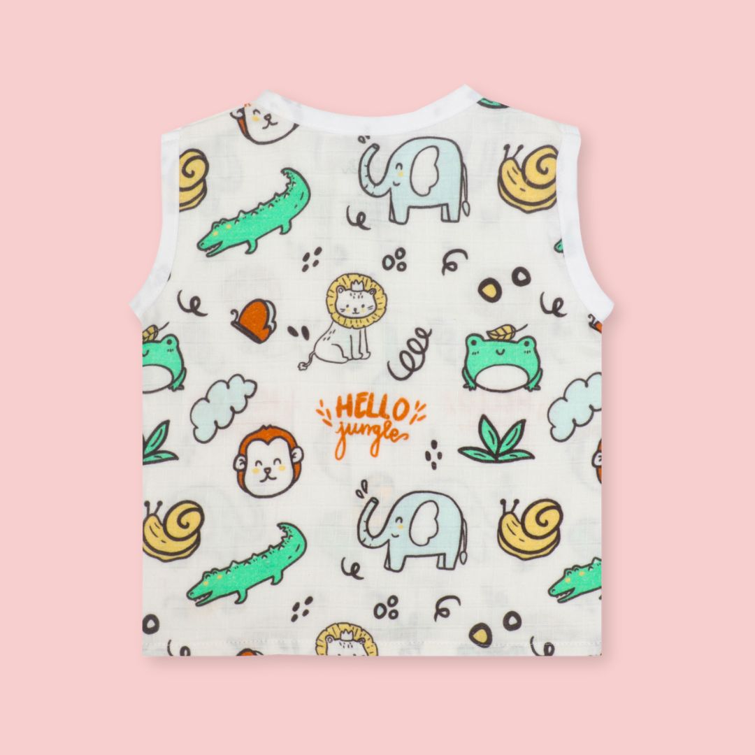 Spring Whispers - Muslin Jabla and Shorts for Babies and Toddlers