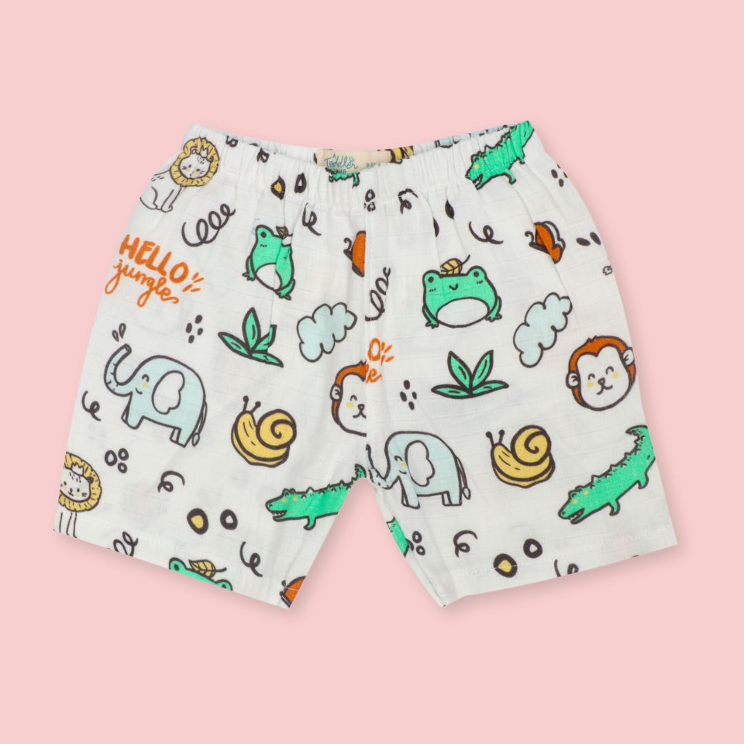 Toucan Punch - Muslin Jabla and Shorts for Babies and Toddlers