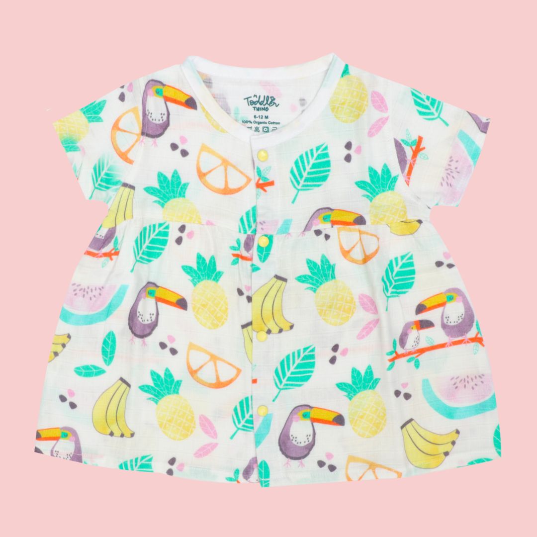 Box Of Love - Muslin Button Frock