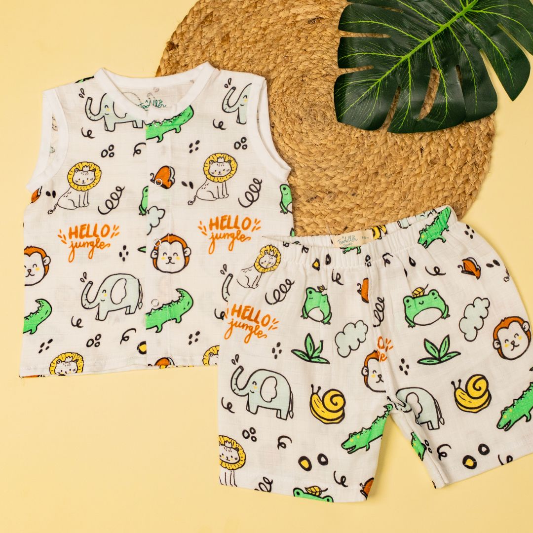 Ikatlings - Muslin Jabla and Shorts for Babies and Toddlers