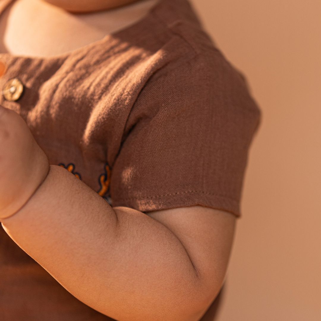 Cinnamon Wheels - Muslin Co-ord Set