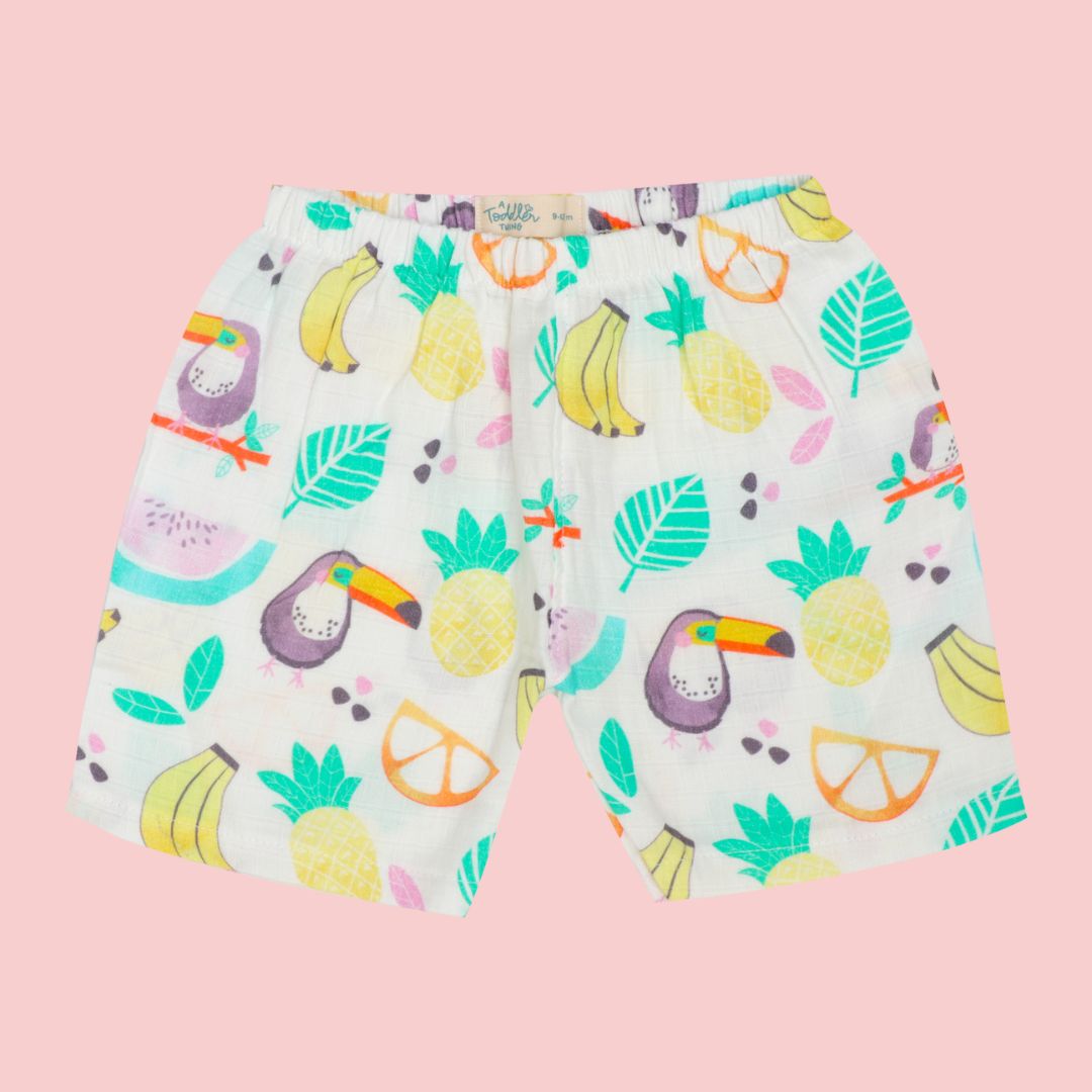 Ikatlings - Muslin Jabla and Shorts for Babies and Toddlers
