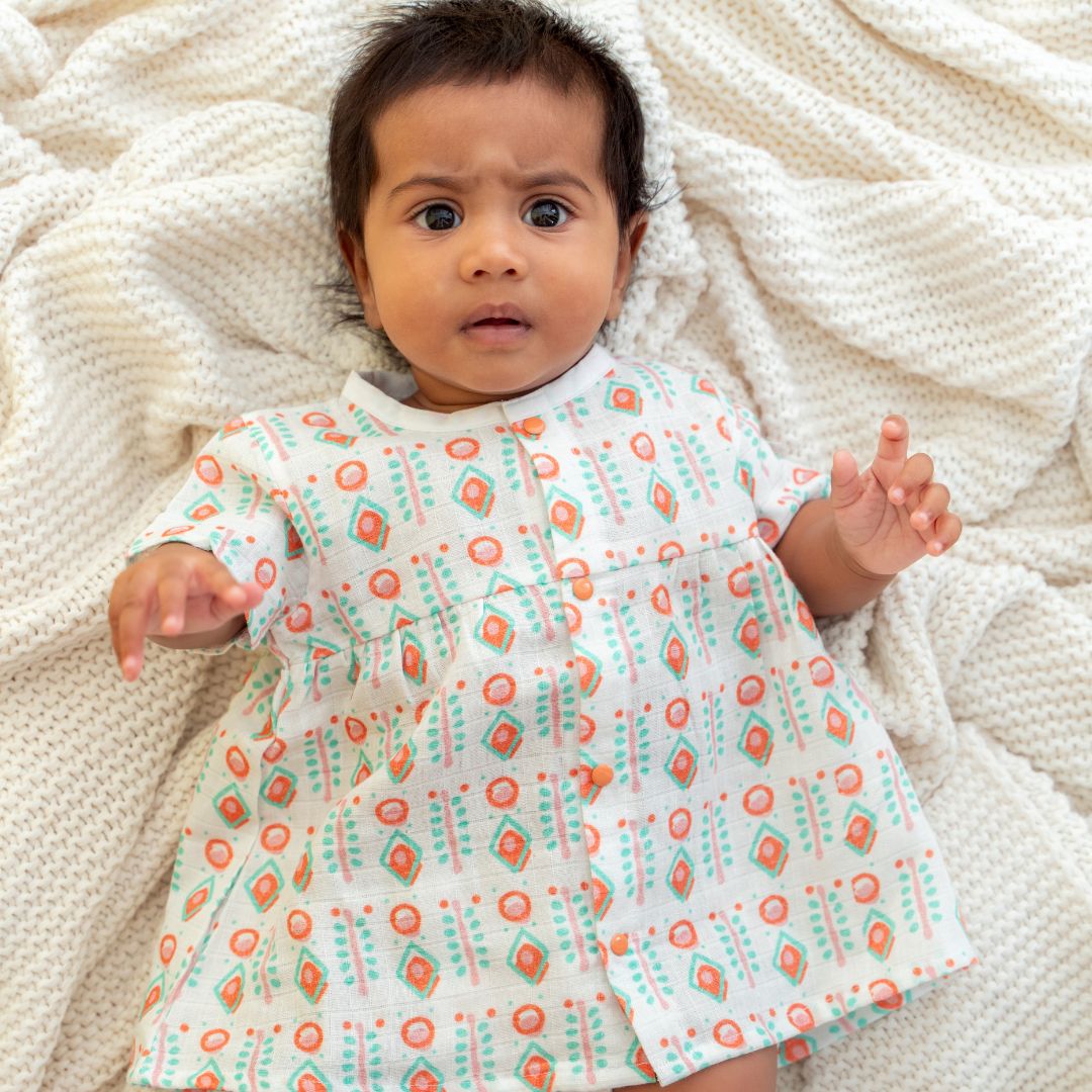 Box Of Love - Muslin Button Frock