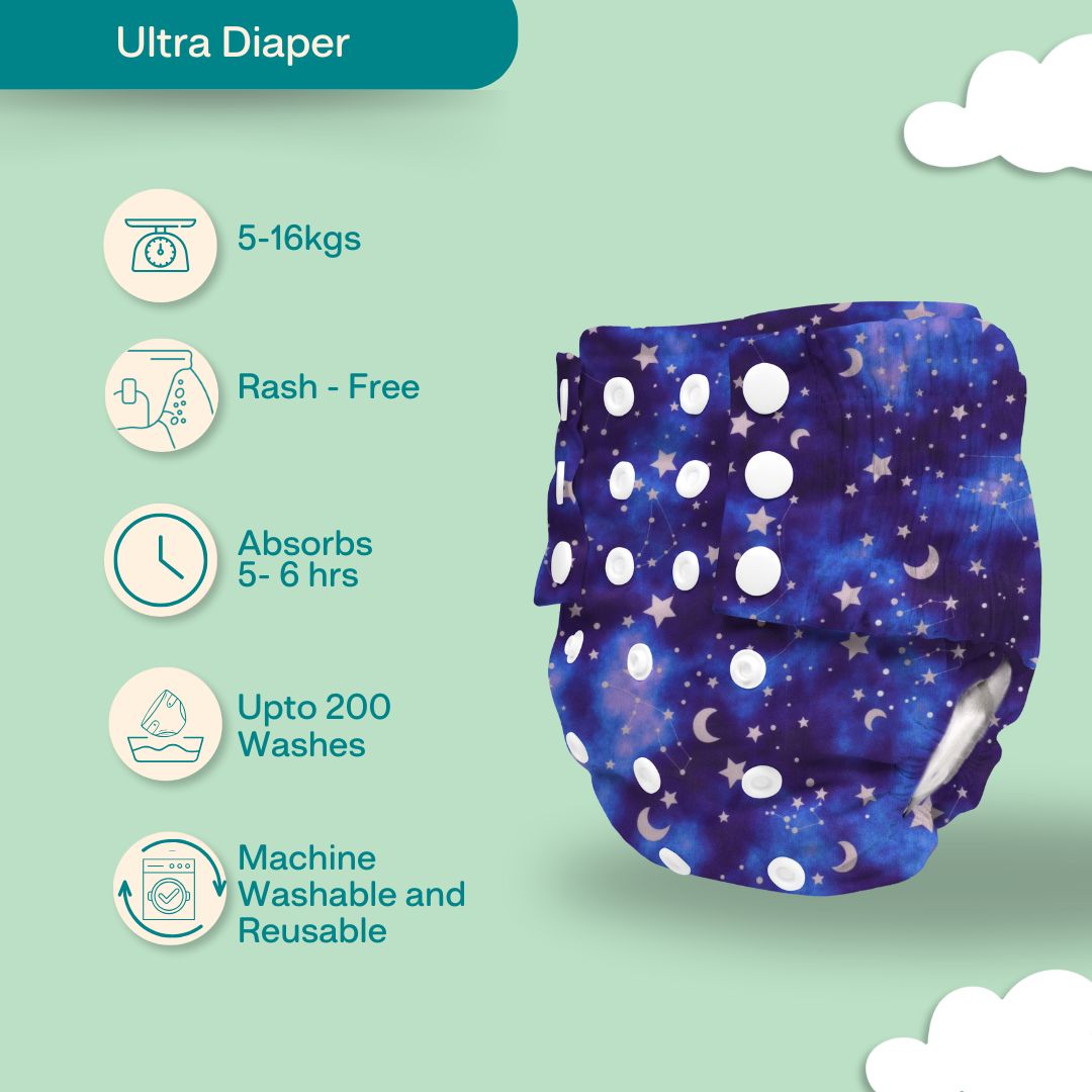 Peach on the bum - Ultra Diaper 2.0