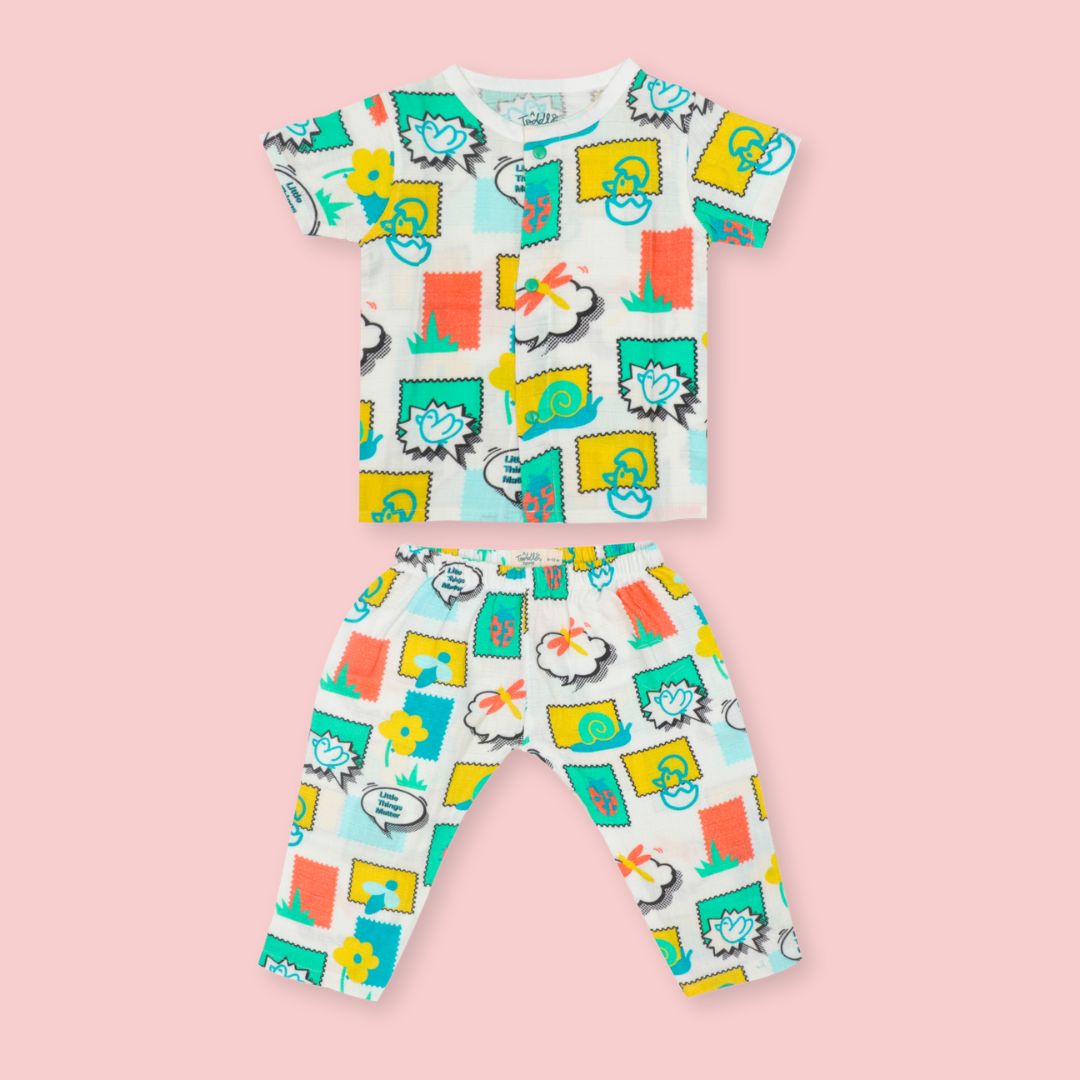 Ikatlings - Muslin Sleep Suit for babies and kids (Unisex)
